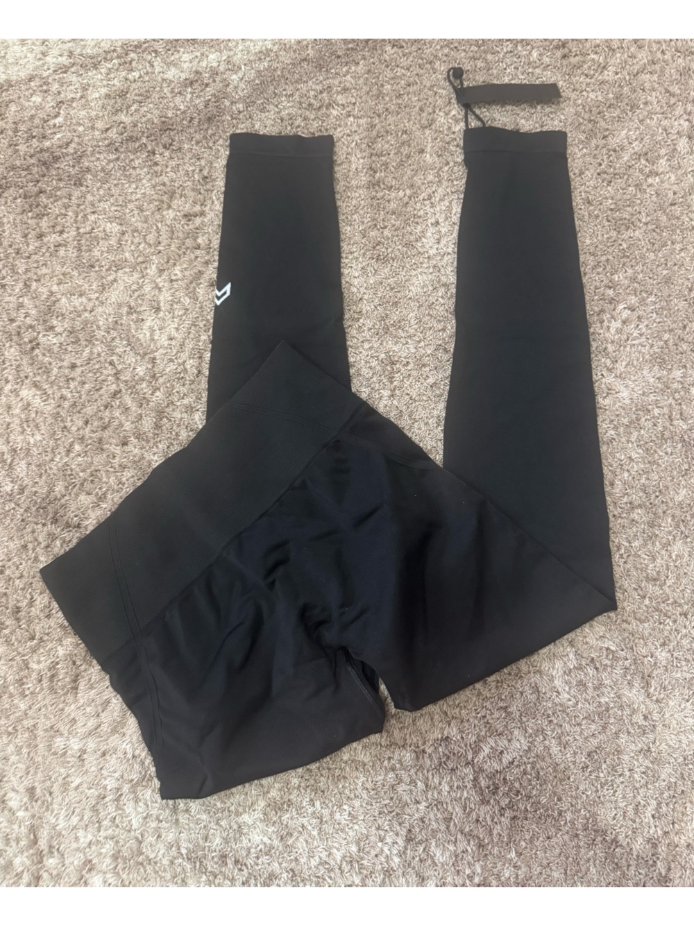 ONER ACTIVE EFFORTLESSLIFT™ SEAMLESS LEGGINGS WITH WHITE LOGO